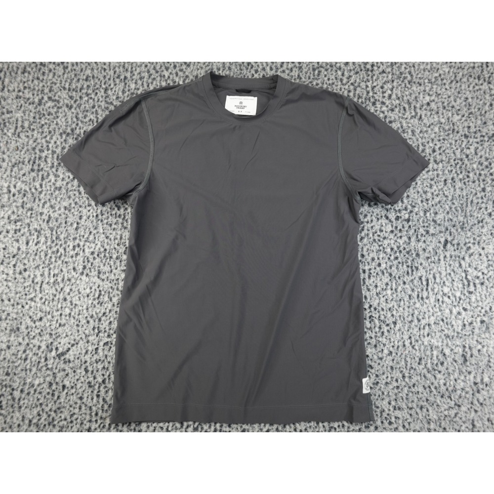 Reigning Champ T-Shirt Mens Small Gray Excellent Athletic Training RC-1182